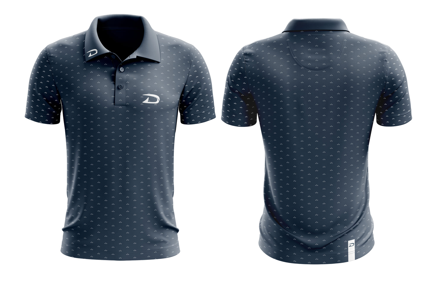 Driven performance golf shirt - Pattern