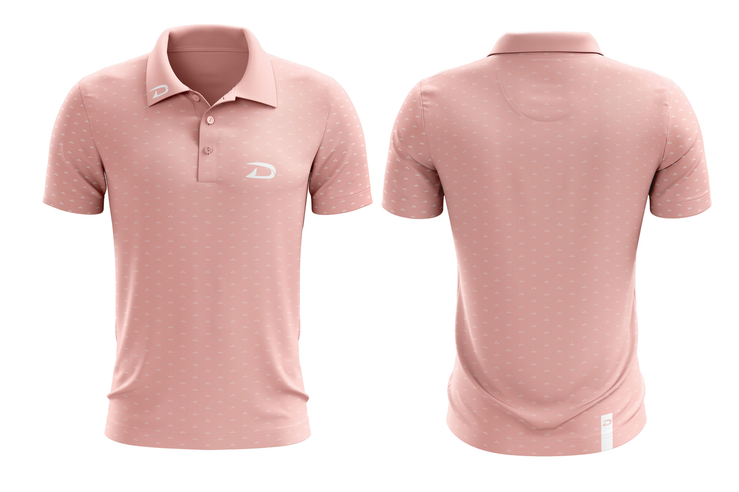 Driven performance golf shirt - Pattern