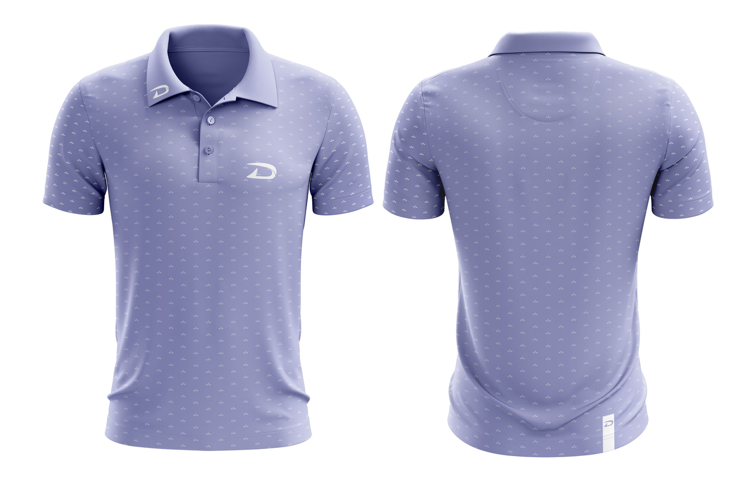 Driven performance golf shirt - Pattern