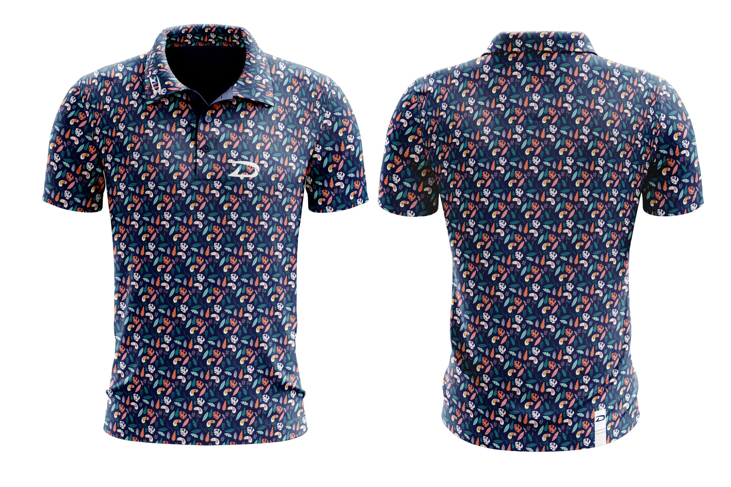 Driven funky golf shirt - summer